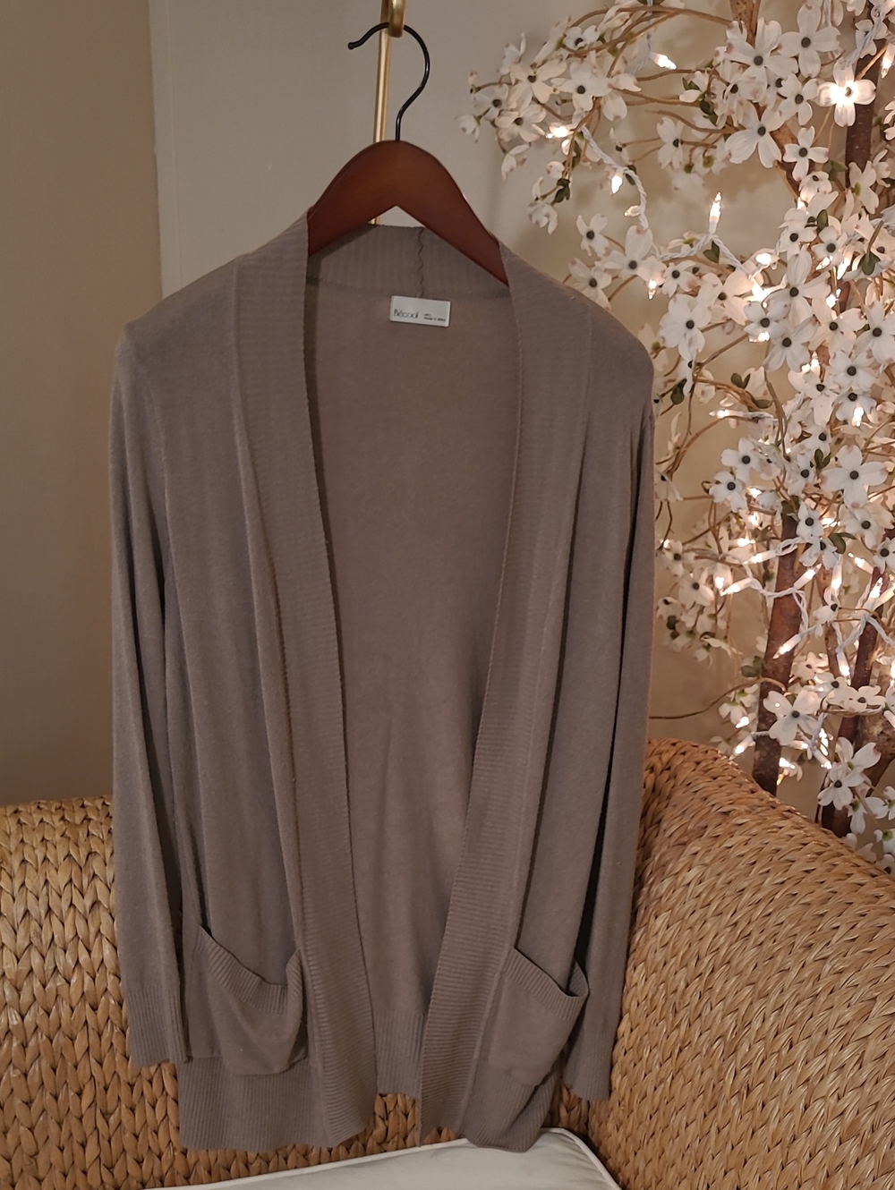 Mocha/Taupe Lightweight Cardigan